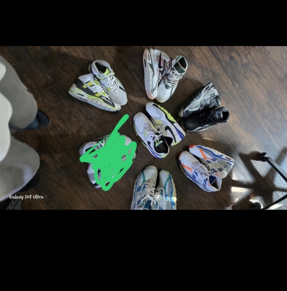 6 Pairs Of Nike Air Trainer SC (Bo Jackson's) Mens Sizes 10.5-11